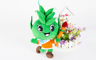 農(nóng)民運(yùn)動(dòng)火炬手吉祥物