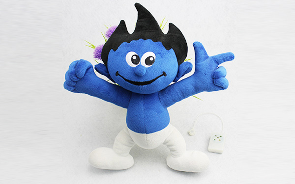 電動(dòng)機(jī)芯火焰毛絨玩具